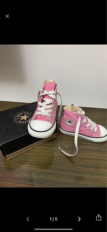 Converse ayakkabı 23 numara