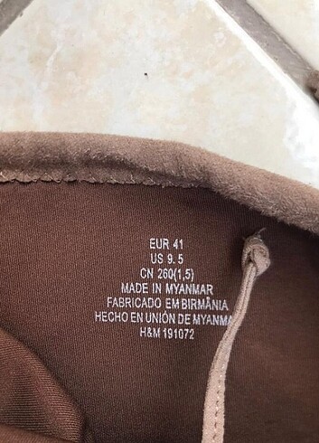 H&M Corap çizme 
