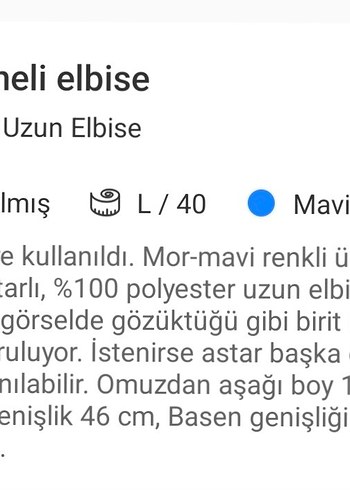 l Beden lacivert Renk Lacivert V Yaka Uzun Drapeli Elbise