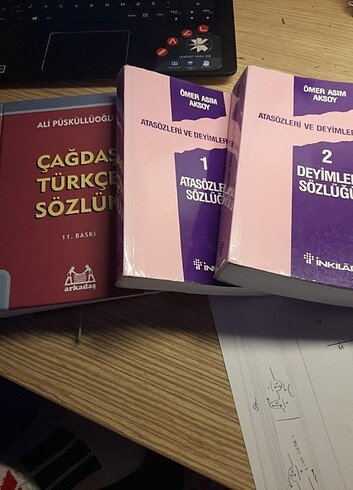 Ali Püsküllüoğlu Çağdaş Türkçe Sözlüğü ve deyim-atasozleri sozlu