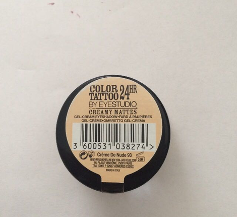 diğer Beden Maybelline Color Tattoo 93