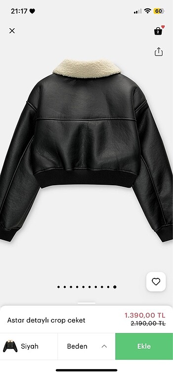 Pull and Bear Pul&bear deri mont