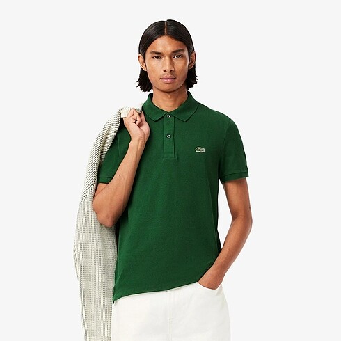 xl Beden Lacoste polo yaka tshirt ve şapka