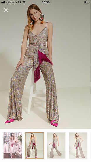 Koton Zeynep Tosun for Koton pullu tulum