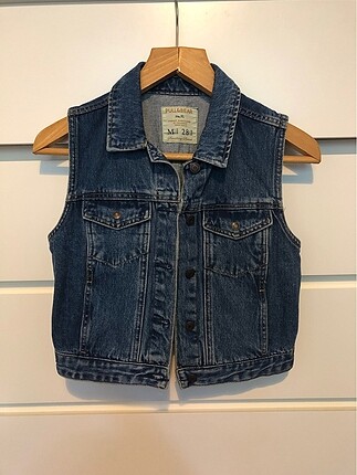 pull and bear crop ceket