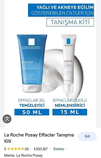 La roche posay tanışma seti