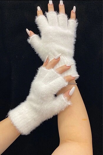 Peluş Kesik Parmak Eldiven