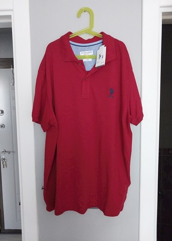 U.S. Polo Assn. Kırmızı Erkek Polo Tişört