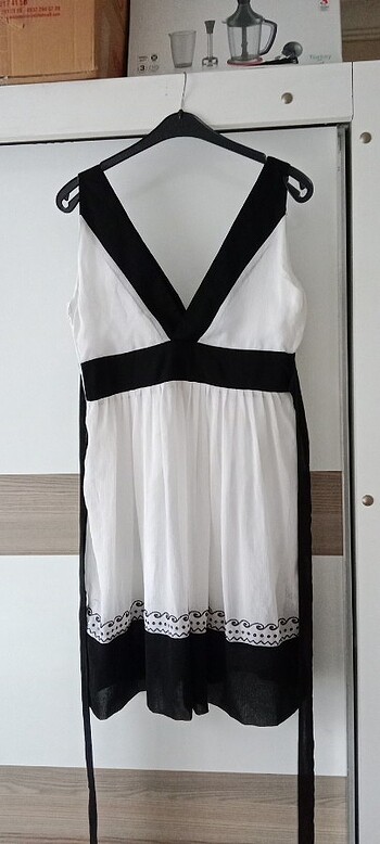 38 Beden beyaz Renk Yazlık elbise