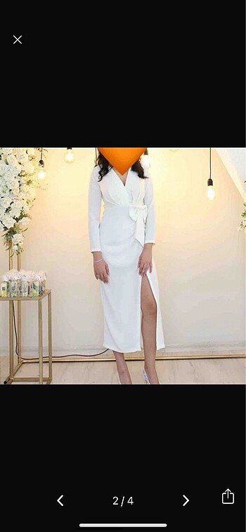 m Beden beyaz Renk Söz nikah elbisesi