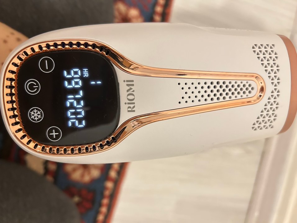 Parlak Beyaz Riomi Lazer Epilasyon Cihazı - Görsel 3