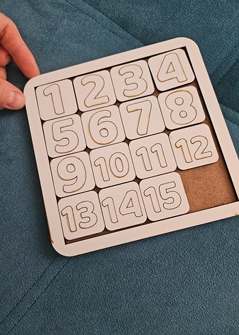 Ahşap Sayı Bulmaca Oyunu - Görsel 2