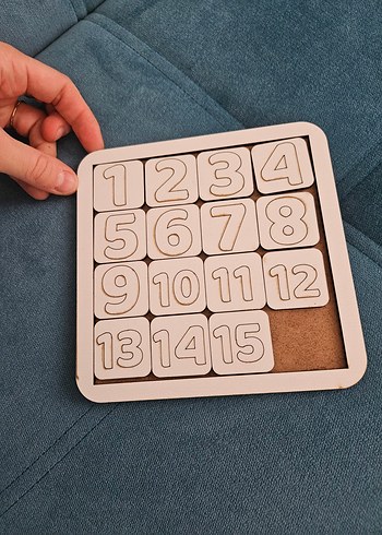 Ahşap Sayı Bulmaca Oyunu - Görsel 3