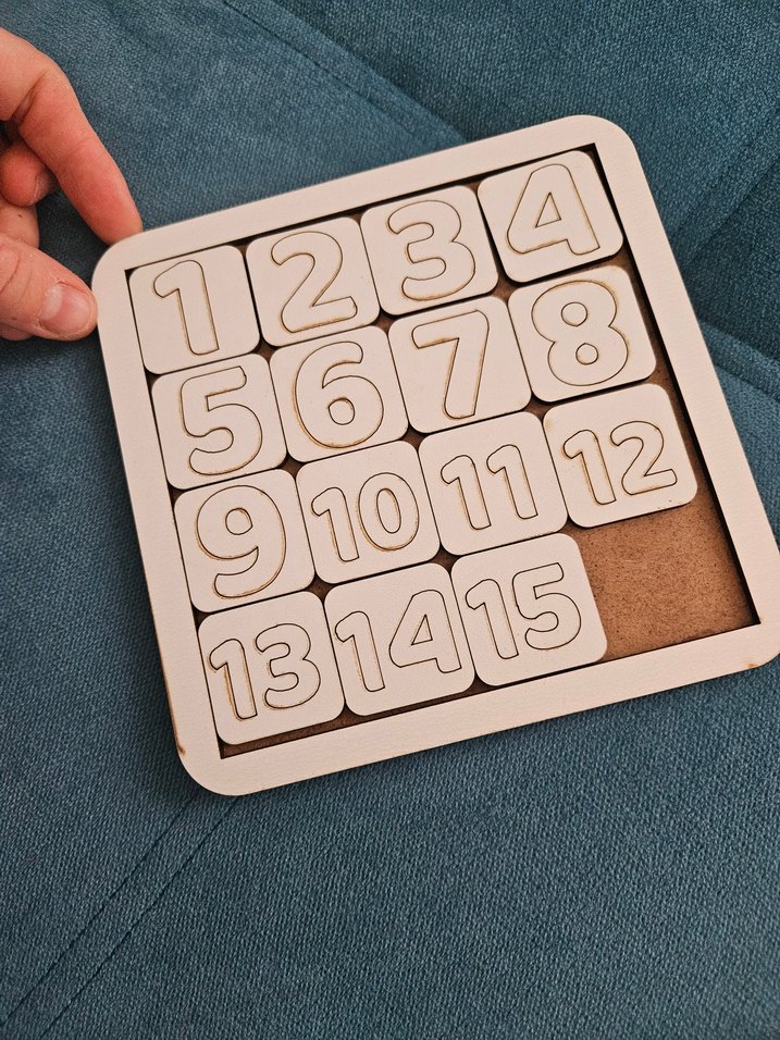 Ahşap Sayı Bulmaca Oyunu - Görsel 2