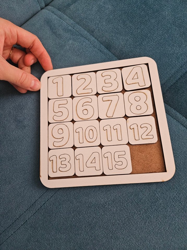 Ahşap Sayı Bulmaca Oyunu - Görsel 3
