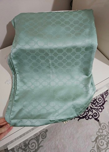 şu yeşili Kadın Şal - Görsel 2