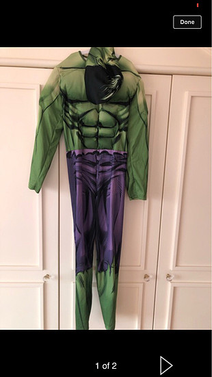 Hulk kostum