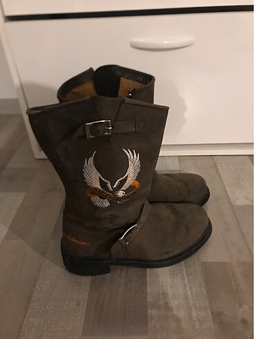 40 Beden kahverengi Renk Harley davidson çizme