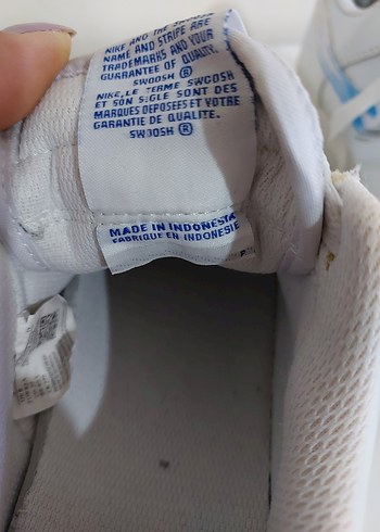 Nike Air Beyaz spor ayakkabı - Görsel 5