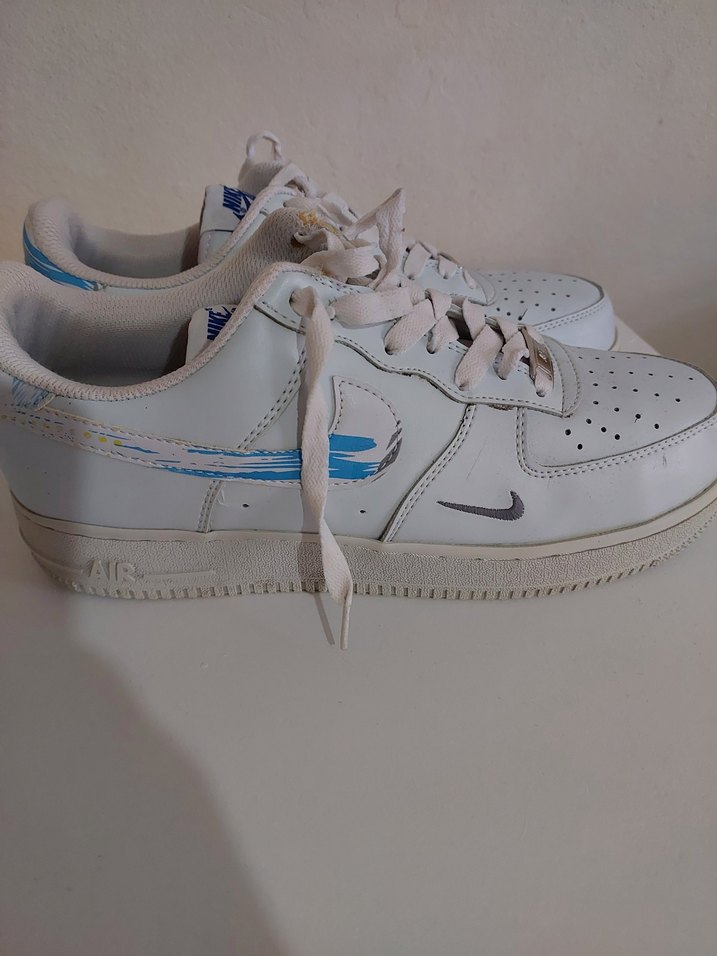 Nike Air Beyaz spor ayakkabı - Görsel 3