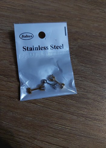 Altın Renkli Mini piercing - Görsel 3