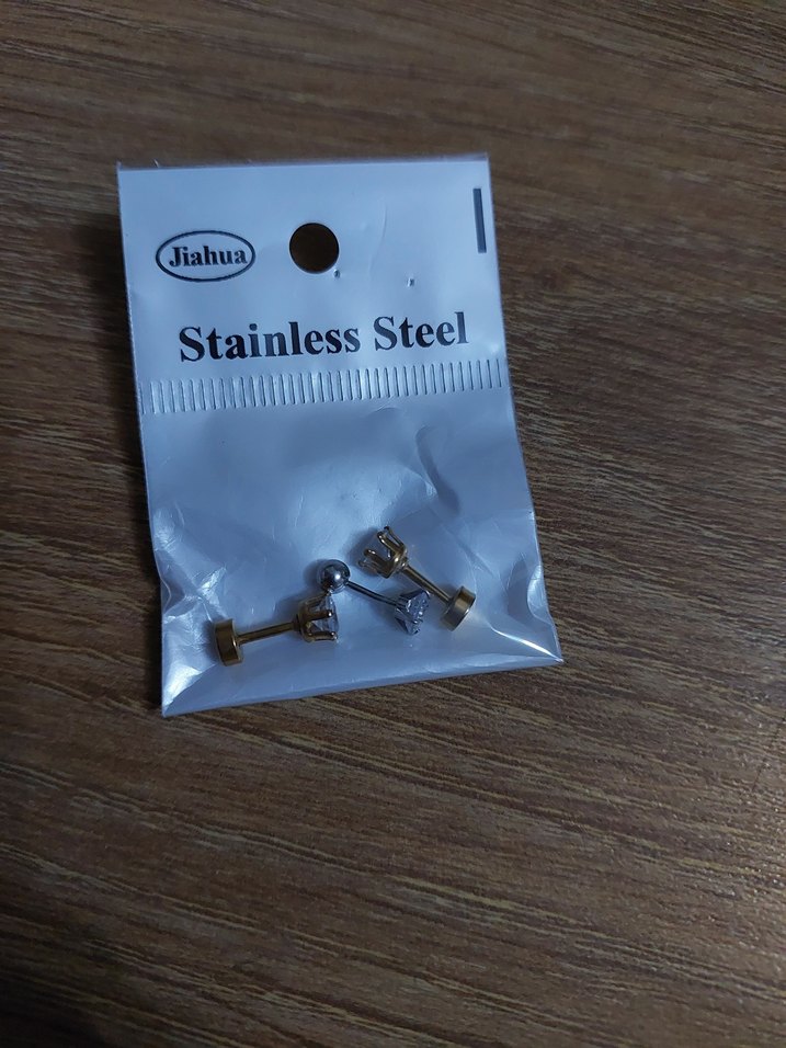 Altın Renkli Mini piercing - Görsel 3