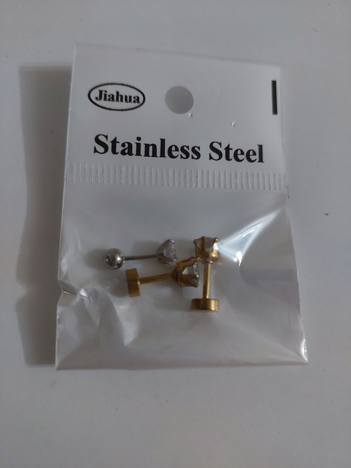 Altın Renkli Mini piercing - Görsel 2