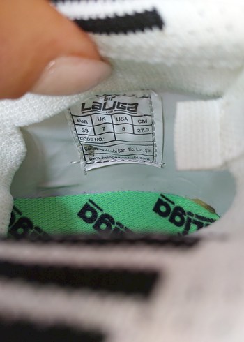 Renkli Desenli Bağcıklı Erkek Futbol Ayakkabısı - Görsel 6