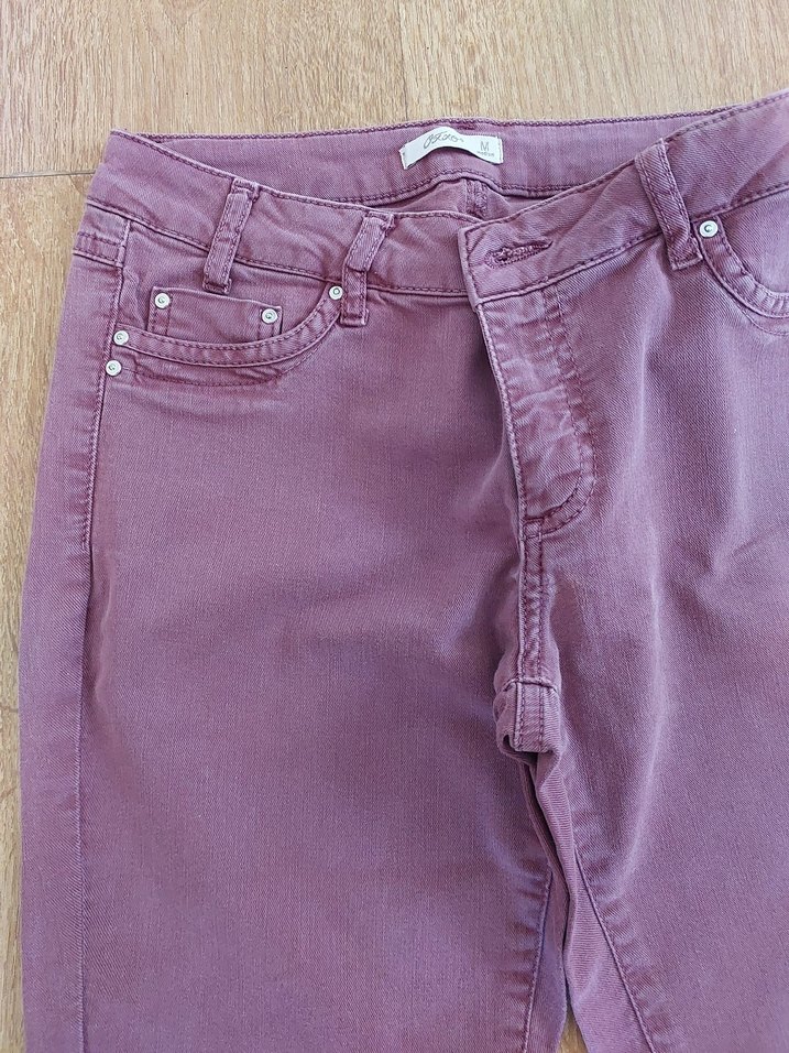 Lila Denim Kadın Pantolon - Görsel 4