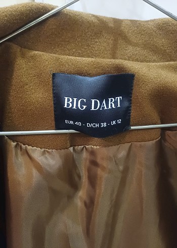 Düğmeli Kahverengi Midi Kadın Kaban - Görsel 5