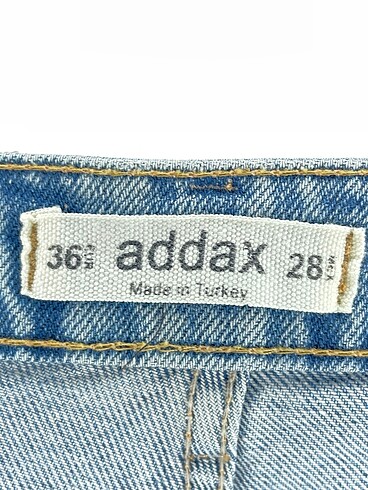 36 Beden mavi Renk Addax Jean / Kot Şort %70 İndirimli.
