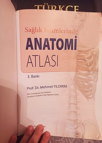 Sağlık Bilimlerinde Anatomi Atlası - Prof. Dr. Mehmet Yıldırım