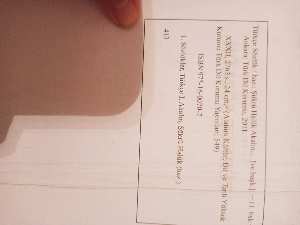 Türkçe Sözlük - Türk Dil Kurumu Yayınları 2011 - Görsel 3