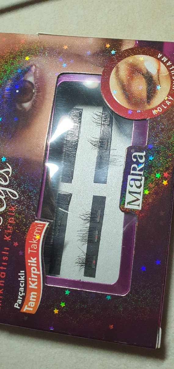 MaRa MagneticEyes Tam Kirpik Takımı - Görsel 3