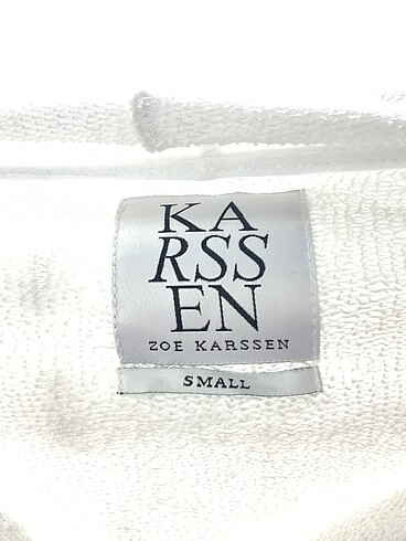 s Beden beyaz Renk PreLoved Sweatshirt %70 İndirimli.