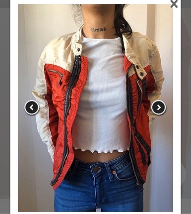 Biker ceket 