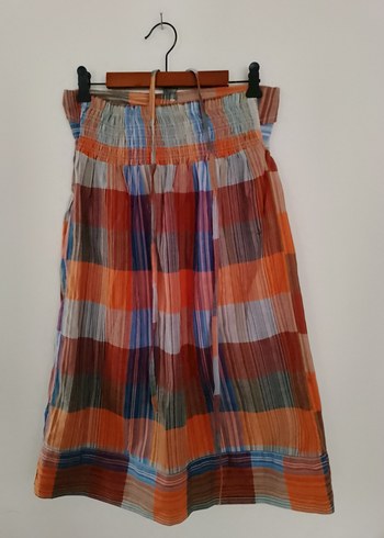 Renkli Straplez Yazlik Elbise - Görsel 2