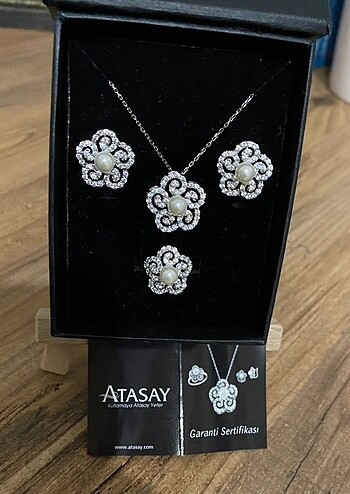 Atasay Gümüş set