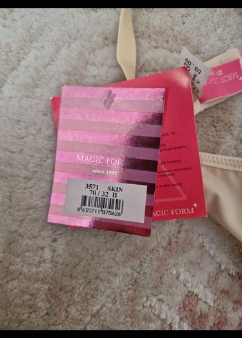 Bej Destekli Sütyen Magic Form - Görsel 4