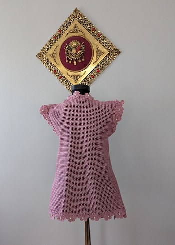 ÇEYİZLİK İNCİLİ YELEK - Görsel 2