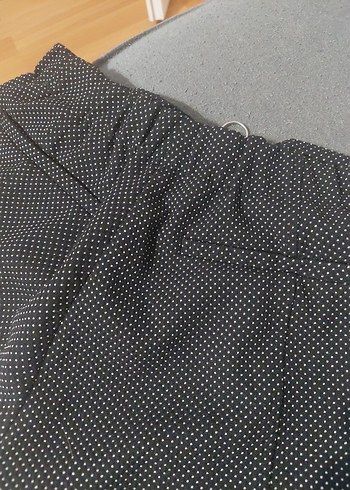 Fermuarlı Siyah Mini Şort - Görsel 7