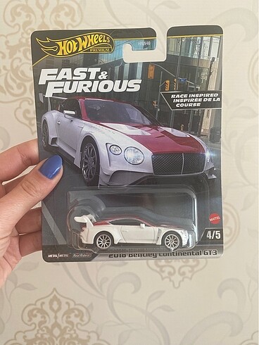 Hot Wheels Premium Hızlı ve Öfkeli 2018 Bentley Continental Gt3