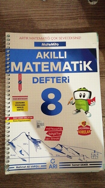 Akıllı matematik defteri 8.sınıf