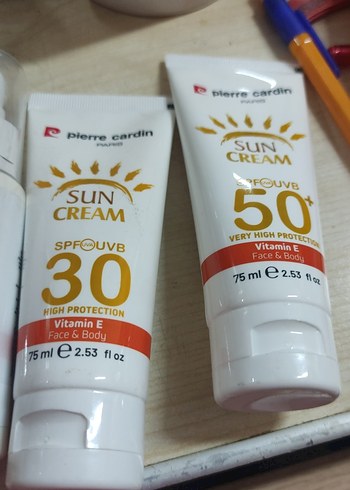 Beden Güneş Koruyucu SPF 30 ve 50 - Alya