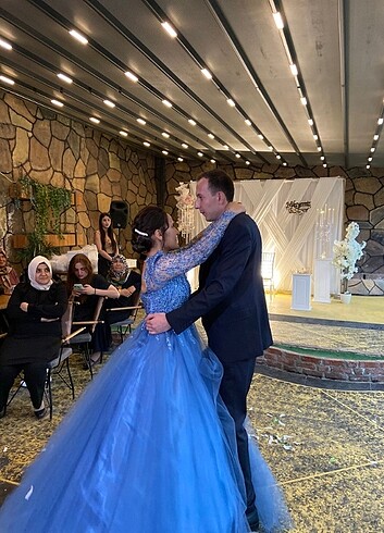 s Beden Taşlı tarlatanlı nişanlık