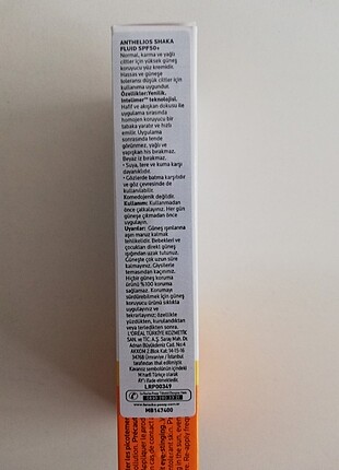 Beden La Roche Posay Anthelios SPF50 Shaka Fluid 50ml