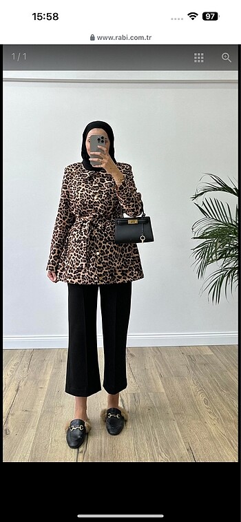 Leopar ceket