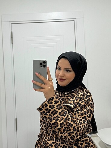 40 Beden Leopar ceket