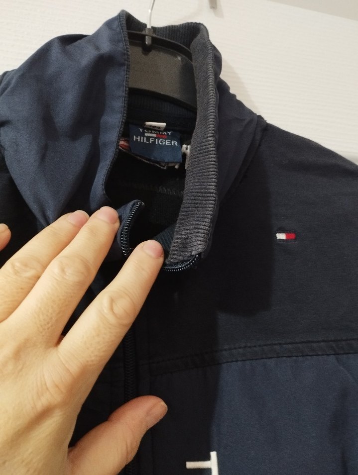 Erkek Lacivert Fermuarlı Streetwear Ceket - Görsel 3