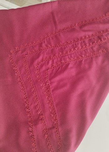 Bordo iğne oyası yazma - Görsel 2